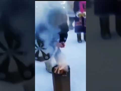 Видео: встреча солнце в Анабарском районе село Саскылах