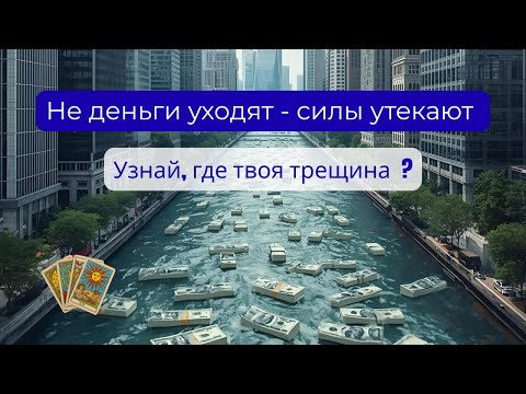 Видео: Деньги утекают сквозь пальцы. Где тонкая трещина в потоке изобилия?