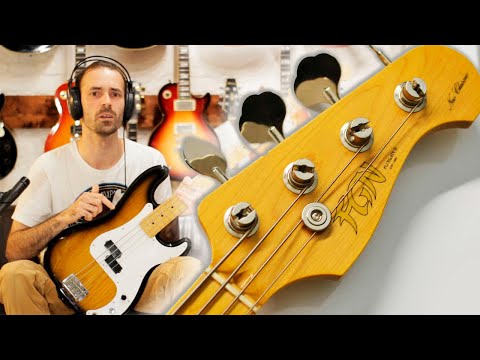 Видео: Бас-гитара FGN Neoclassic Precision Bass NCPB -10M обзор