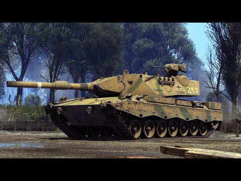 Видео: "Получаю по лицу" на Leopard 2K / Твой путь к топам Германии в War Thunder