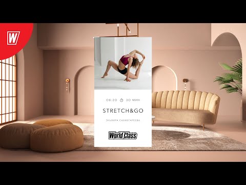Видео: STRETCH & GO с Эльвирой Сахибгареевой | 18 октября 2024 | Онлайн-тренировки World Class