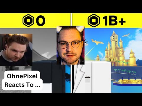 Видео: Реакция OhnePixel на «рост самых богатых игроков Roblox»