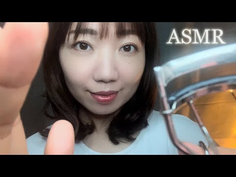 Видео: [ASMR(SUB✔︎)] Приятный Макияж для Спокойного Сна | Нежные Звуки и Шепот