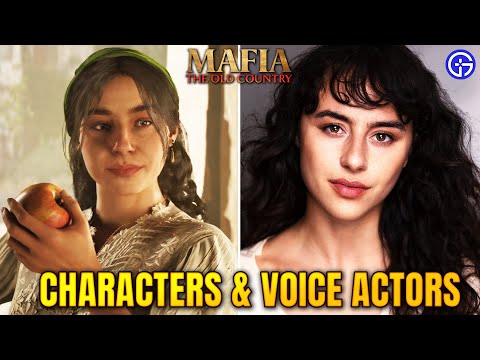 Видео: Mafia: The Old Country — все актёры озвучки и модели лиц