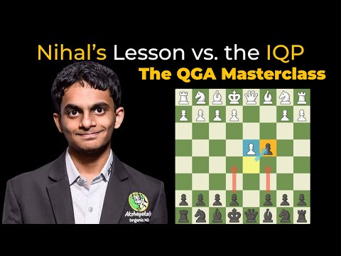 Видео: Мастер-класс Нихала Сарина «Принятый ферзевой гамбит»