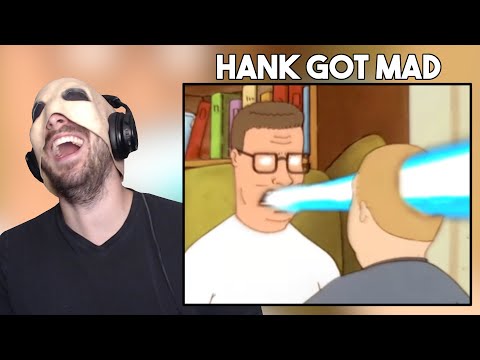 Видео: Хэнк разозлился! - YTP - Дейла преследует реакция марионетки!