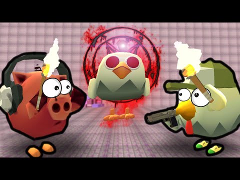 Видео: ПРИЗЫВ ПЛАЧУЩЕЙ КУРИЦЫ В ЧИКЕН ГАН (CHICKEN GUN)! ОНА ДРУЖЕЛЮБНА?