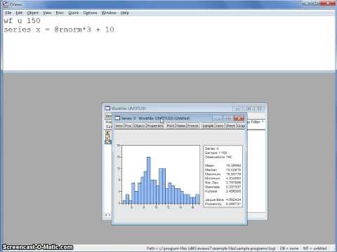 Видео: основы реализации ММП в EViews