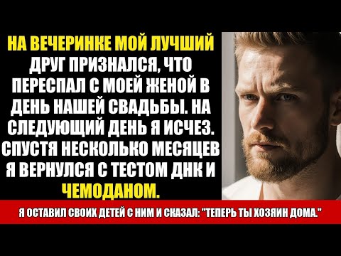 Видео: НА ВЕЧЕРИНКЕ МОЙ ЛУЧШИЙ ДРУГ ПРИЗНАЛСЯ, ЧТО ПЕРЕСПАЛ С МОЕЙ ЖЕНОЙ В ДЕНЬ НАШЕЙ СВАДЬБЫ. НА СЛЕДУЮЩИЙ