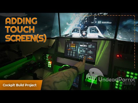 Видео: Добавление сенсорного экрана в кабину моего Star Citizen