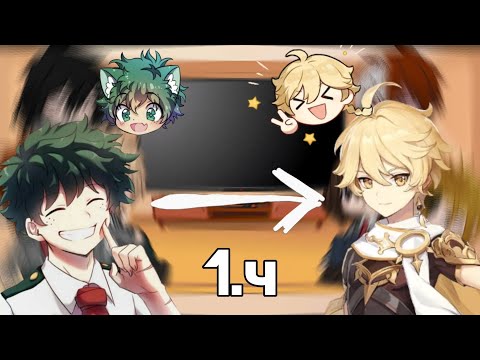 Видео: Реакция МГА на Изуку как Итэр