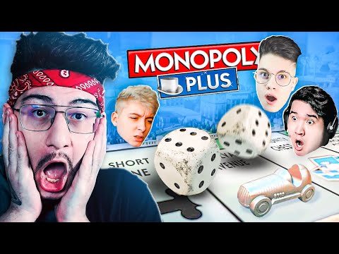 Видео: САМАЯ БЕЗУМНАЯ КАТКА В МОНОПОЛИИ С НЕГОДЯЯМИ (Monopoly Plus)