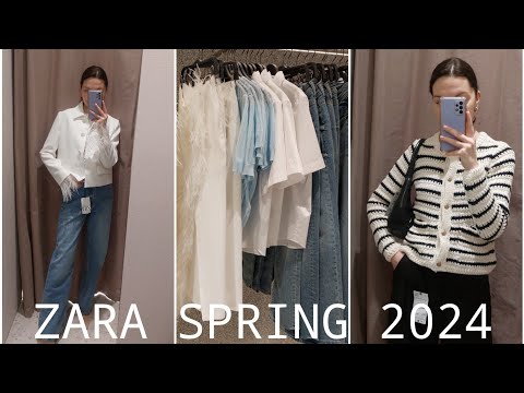 Видео: Новая коллекция ZARA, весна 2024, обзор и примерка 🤍