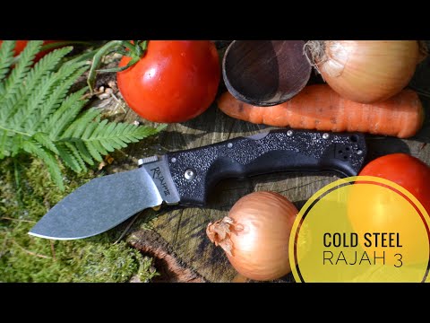 Видео: Cold Steel Rajah 3 кухонный тест / test