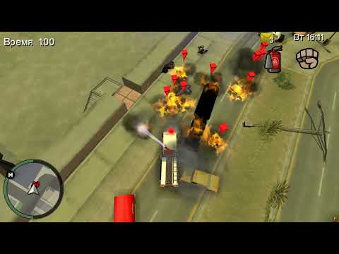 Видео: Играем в GTA: Chinatown Wars - работаем пожарным!