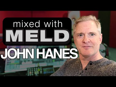 Видео: Сведено с помощью MELD: Джон Хейнс — создание микса Atmos из сессии микширования.