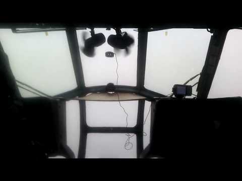 Видео: Ми-8 заход на посадку по приборам