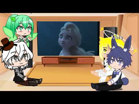 Видео: Реакция хранителей снов на Эльзу и Джека (Мы одна стихия)