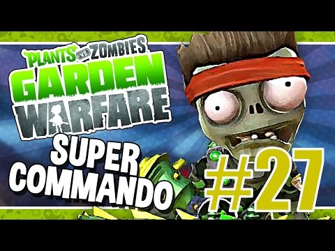 Видео: Обзор на SUPER COMMANDO - Plants vs Zombies: Garden Warfare - НАСКОЛЬКО ОН ХОРОШ?