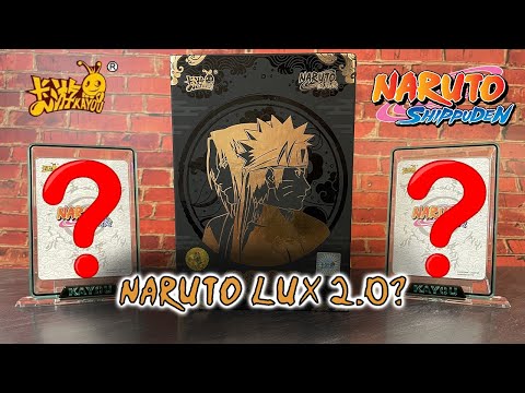 Видео: Распаковка LUX 2.0 коробки карт Наруто | Naruto LUX 2.0 card box | Kayou