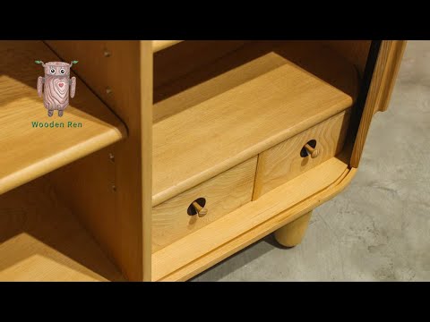 Видео: Tenon DIY Изготовление мебели | Как сделать деревянный тамбур дверной шкаф | Деревообработка # 032