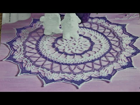 Видео: КРАСИВАЯ ЦВЕТНАЯ САЛФЕТКА КРЮЧКОМ для начинающих. СХЕМА.Часть первая.