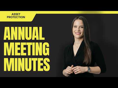 Видео: Ваше ООО бесполезно, если вы не делаете этого каждый год