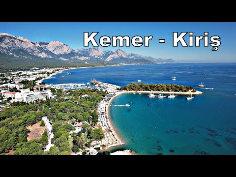 Видео: Kemer -  Kiriş , Antalya_ Кемер Анталия Турция. Drone 4K