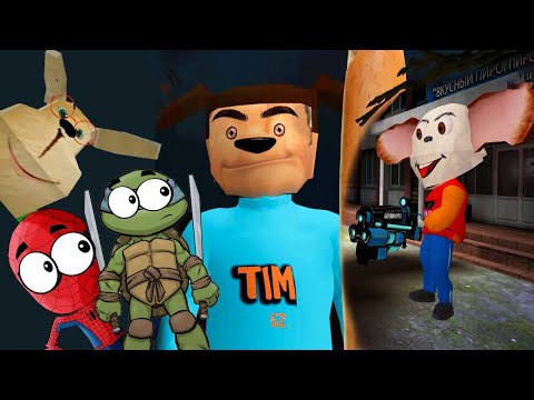 Видео: БАГИ, ПРИКОЛЫ И ПИРОЖКИ! ► 5 НОЧЕЙ С ТИМОХОЙ 3: ГОРОД