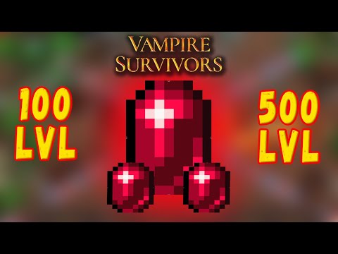 Видео: ОДИН КРИСТАЛЛ ДАЁТ 100-500 УРОВНЕЙ. Новая ломка Vampire Survivors Гайд ▲Вампир сурвайвал прохождение