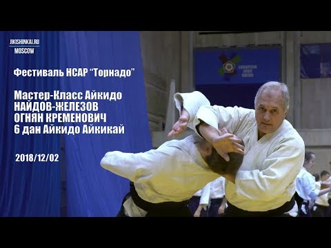 Видео: МАСТЕР-КЛАСС в рамках Фестиваля Айкидо "Торнадо"-2018