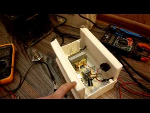 Видео: Самодельное ЗУ для АКБ автомобиля из ИБП. 5. Разбираем покупное ЗУ, оценка и сравнение.
