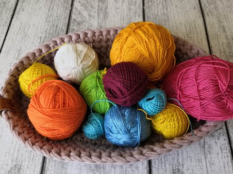 Видео: СП "Остатки пряжи в дело". 10-й отчет.