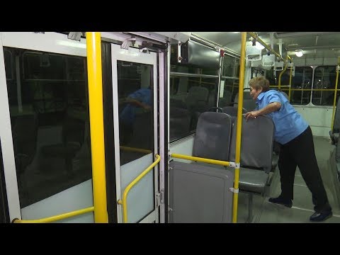 Видео: Как моют троллейбусы в Бишкеке / 03.10.18 / НТС