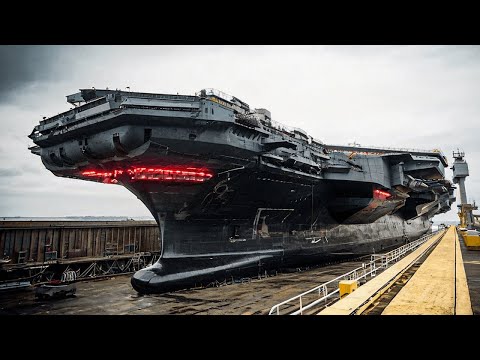 Видео: Новейший и самый мощный авианосец США уже готов к службе