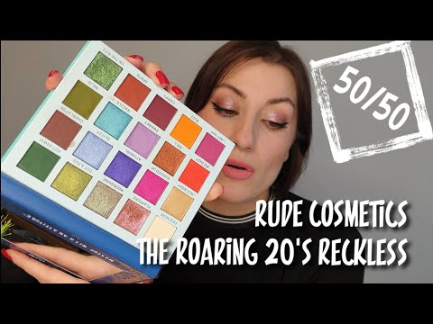 Видео: RUDE cosmetics the roaring 20's reckless | 3 макияжа| обзор❤💩