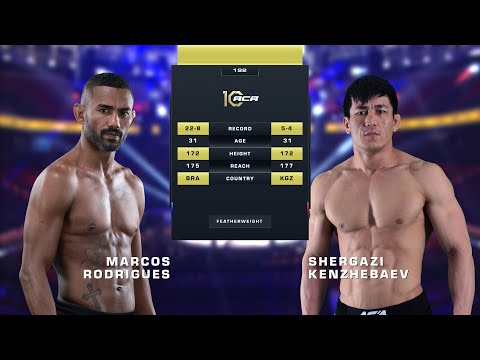 Видео: Маркос Родригез vs. Шергазы Кенжебаев | Marcos Rodrigues vs. Shergazy Kenjebaev | ACA 192