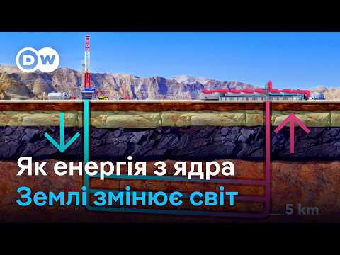 Видео: Геотермальна енергія з ядра Землі: наскільки безпечно добувати? | DW Ukrainian
