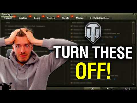 Видео: Исправьте настройки WoT СЕЙЧАС!