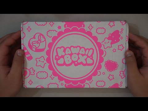 Видео: АСМР Кавай бокс ASMR Kawaii box September 2018