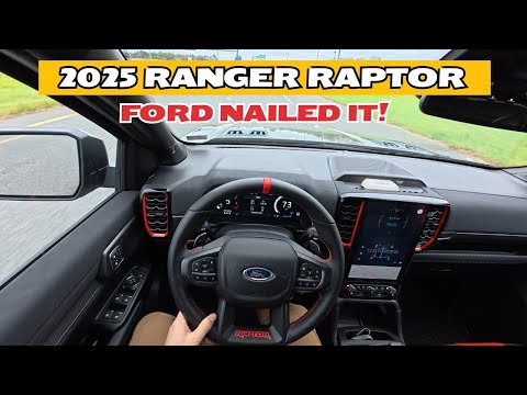 Видео: 2025 Ranger Raptor POV — самый мощный среднеразмерный грузовик!