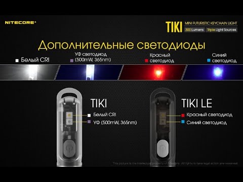 Видео: Nitecore TIKI and TIKI LE-возможно, лучший наключник 2019-2020