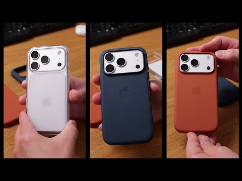 Видео: Эстетическая распаковка iPhone 17 Pro Silver (с прозрачным, технологичным и силиконовым чехлами)