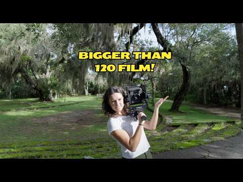 Видео: Первая съемка на пленку большого формата 4x5