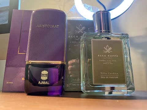 Видео: покупка с сайта FragranceX Tilia Cordata - Acca Kappa и Aristocrat for Her - Ajmal аромат #липы