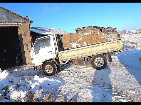 Видео: Замена мостов на Toyota ToyoAce 4 WD.