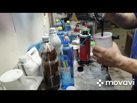 Видео: Как наносить гравитекс на пороги автомобиля с помощью пистолета 2.0