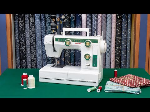Видео: Janome 394 - Обзор швейной машины