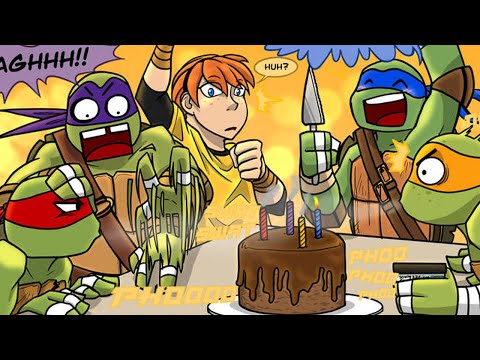 Видео: Скрываясь в тенях, ч. 1 | ROTTMNT комикс дубляж