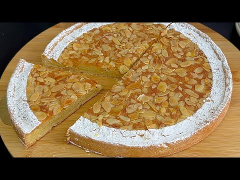 Видео: Миндальный пирог | Амандина! Лучший пирог, который вы можете приготовить! Просто и Вкусно!